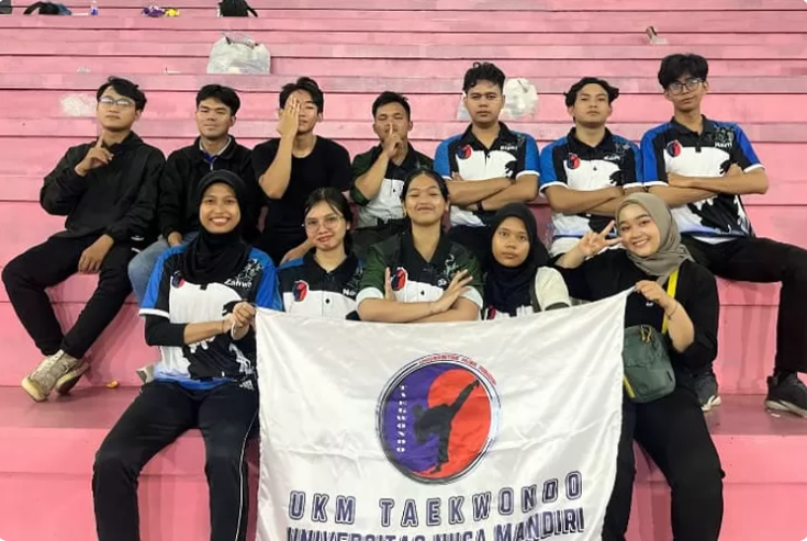 Tim UKM Taekwondo UNM berhasil membawa pulang total 10 medali, terdiri dari 6 medali emas dan 4 medali perak